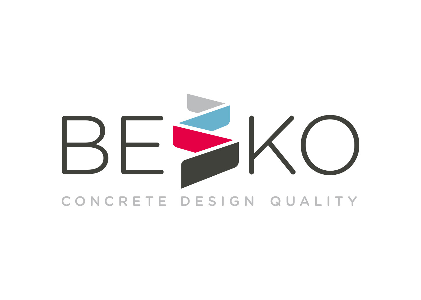 Logo-Design für BEKO Concrete Design Quality, ein Unternehmen für Beton Kosmetik, Beton Restaurierung, Betondesign und -imitierung sowie Beton Hydrophobierung