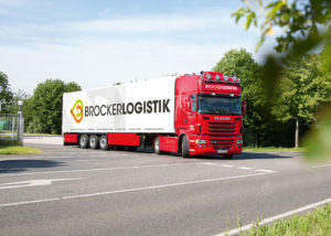 Logoentwicklung und Design für Brocker Logistik, ein professionelles Logistik Unternehmen aus Korschenbroich. Brocker Logistik leistet Kommissionierung, Logistik, Lagerung und Handel mit Obst und Gemüse aus einer Hand.